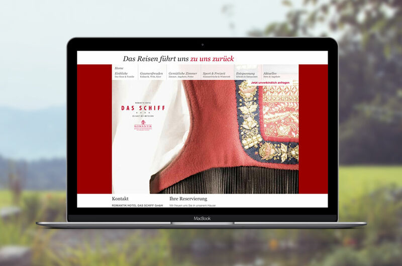 MASSIVE ART – Website-Relaunch für Das Schiff