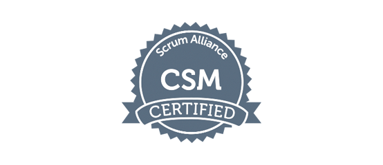 Scrum Alliance CSM Certified